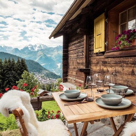 Cosy Chalet With Panoramic Views In Verbier Guest House Bagian luar foto