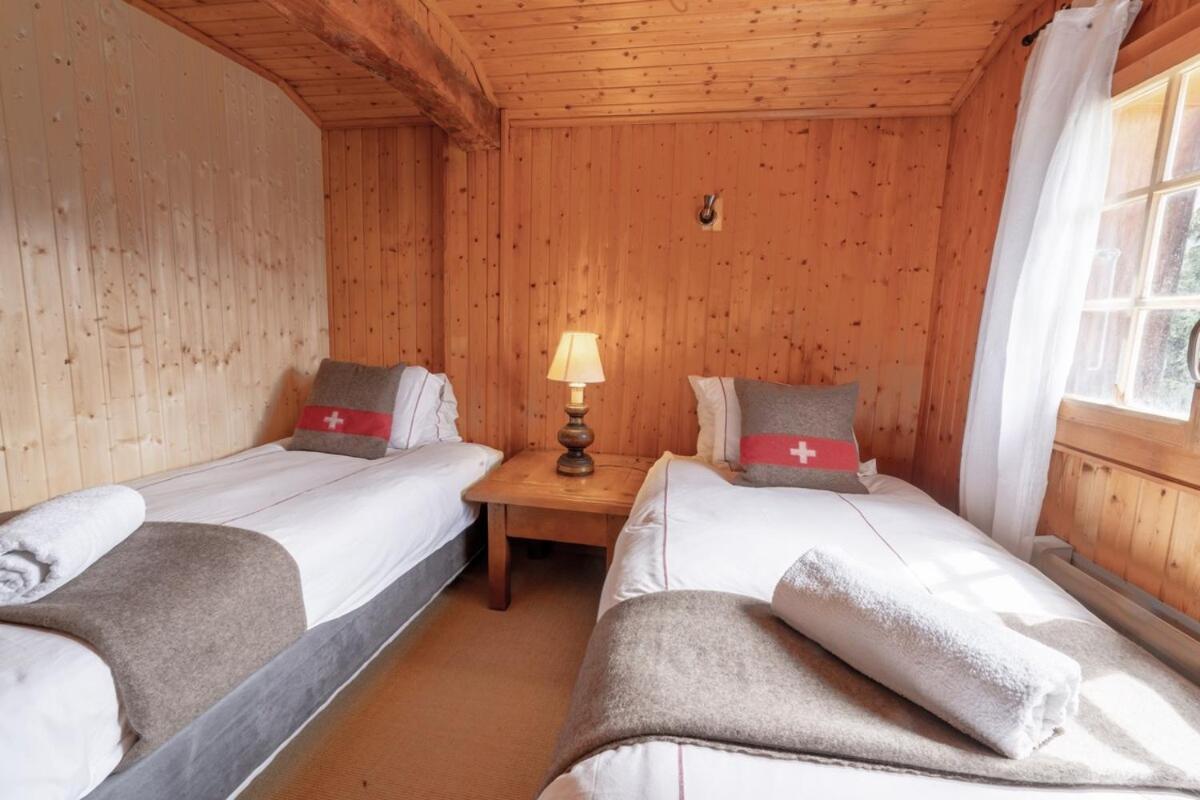 Cosy Chalet With Panoramic Views In Verbier Guest House Bagian luar foto