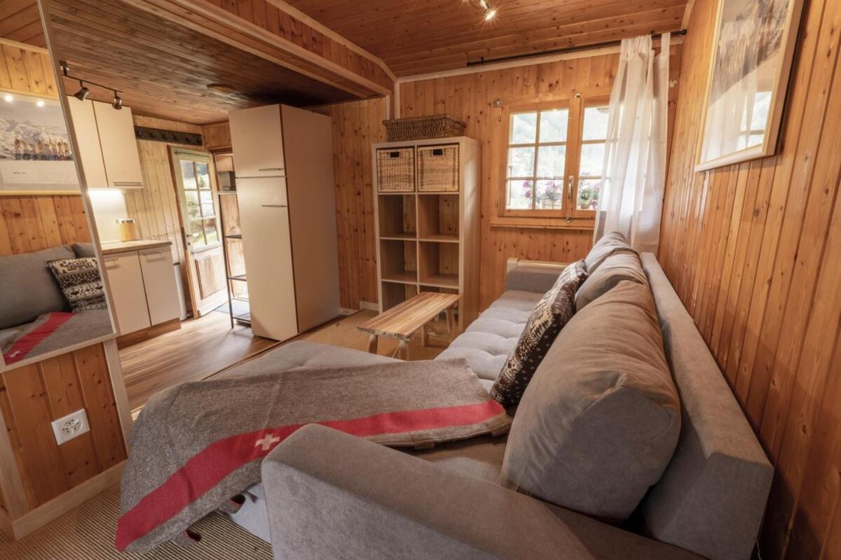 Cosy Chalet With Panoramic Views In Verbier Guest House Bagian luar foto