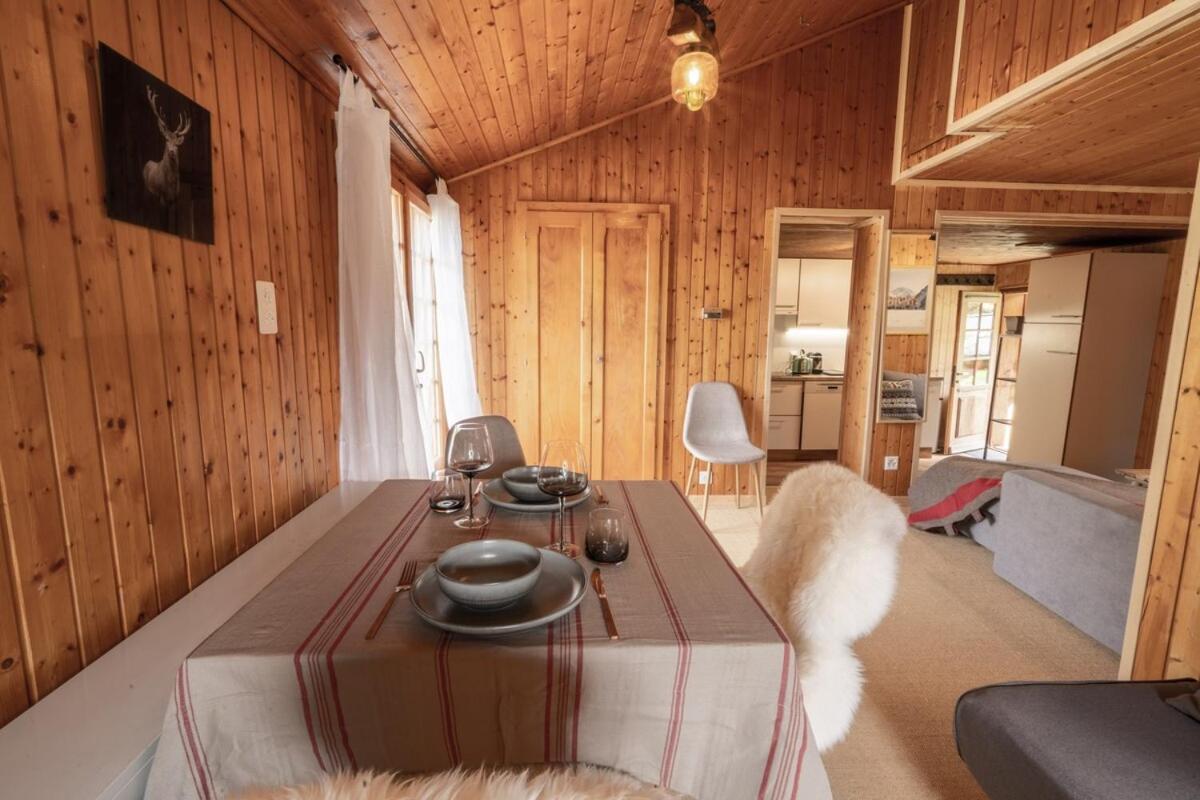 Cosy Chalet With Panoramic Views In Verbier Guest House Bagian luar foto